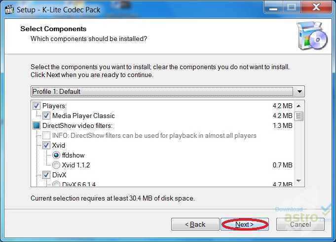 K-lite codec pack (2022) скачать бесплатно для windows 7, 10