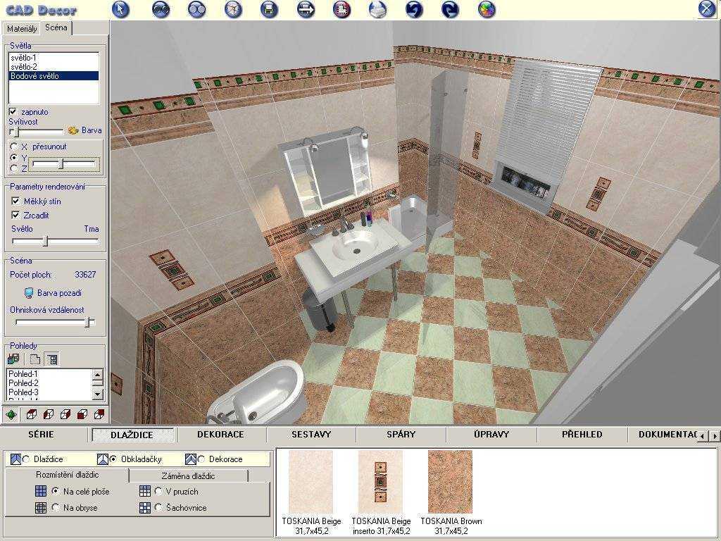 Программы для расчета плитки в ванной, подбор, 3d раскладка