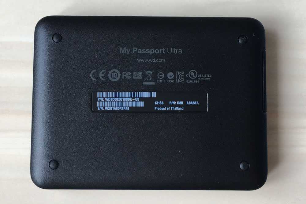 Обзор и тестирование внешнего жесткого диска wd my passport ultra 1тб (wdbdde0010bwt)