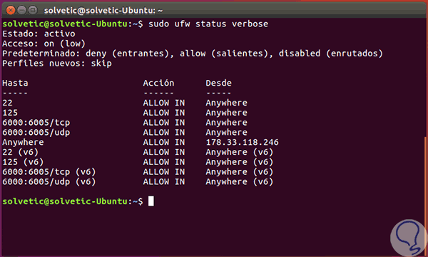 Как настроить брандмауэр ufw на ubuntu 16.04 lts » администрирование серверов