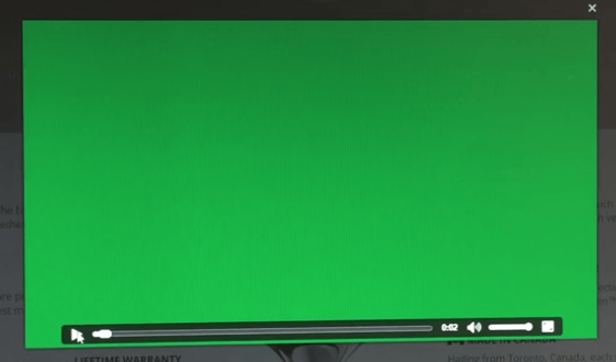 Зеленый экран при просмотре видео на телефоне, виндовс 10, на андроид, в ютубе