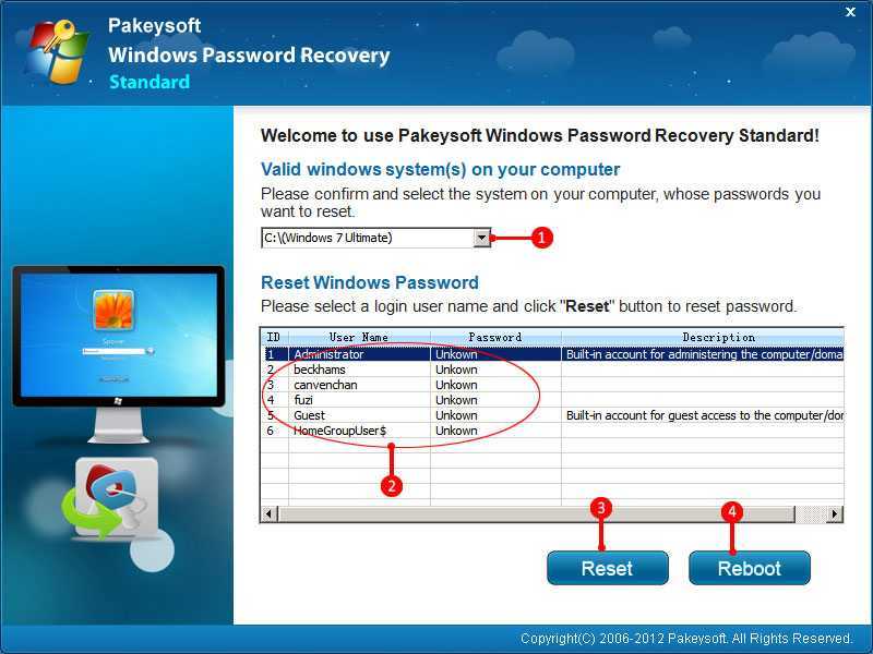 Recover восстановление пароля. Пароль Windows. Пароль Windows 7. Восстановление пароля виндовс. Reset password программа.