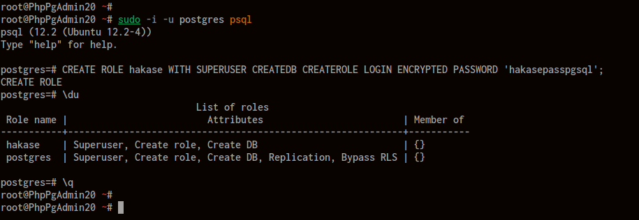 Install postgresql on linux (ubuntu)
