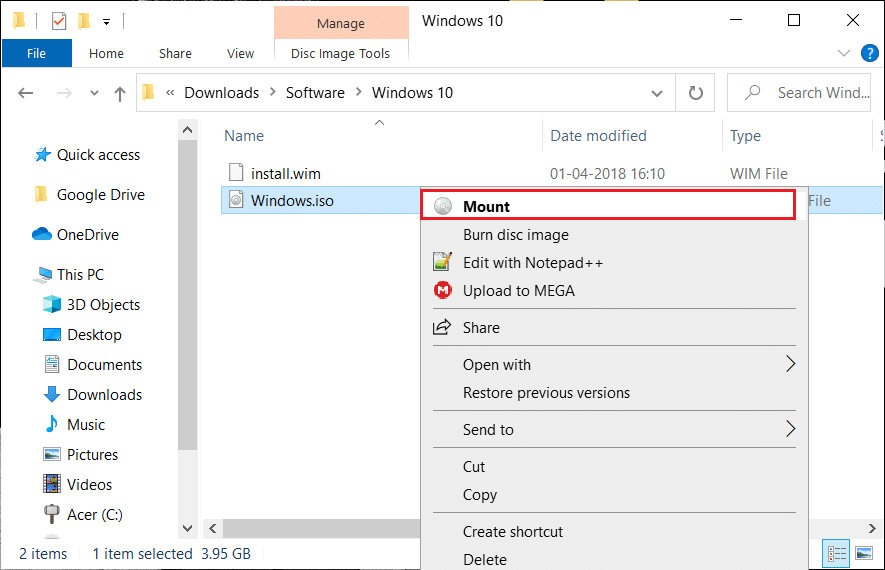 Чтобы смонтировать ISO-образ на компьютере с Windows 10, можно воспользоваться инструментами самой системы или применить для этого стороннее программное обеспечение
