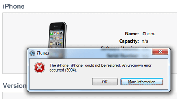 Для каждой ошибки, возникающей в программе iTunes, существуют свои способы решения Если у вас возникла ошибка 3004, то устранить ее не составит вам труда