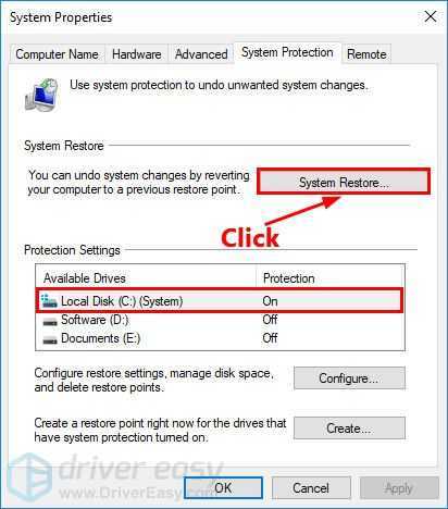 Проблема в настройках и завершений обновления в windows 10