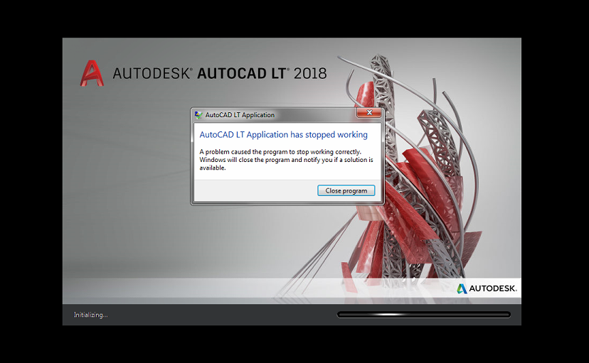 Autocad application не работает как исправить? - о компьютерах просто