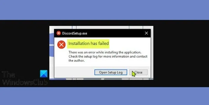 Discord installation has failed: как исправить в windows 10 и 7