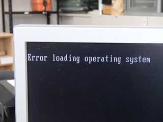 Как исправить ошибку «error loading operating system»