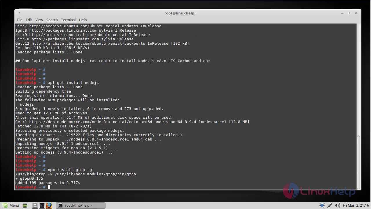 How to install node.js on ubuntu 20.04 and 20.10