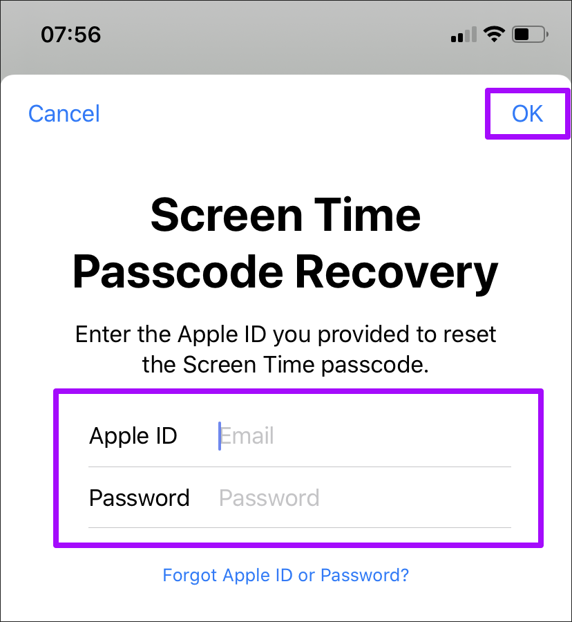 Как изменить пароль apple id
