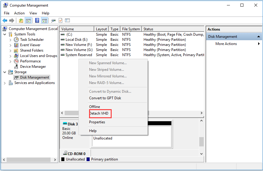 Иногда требуется удалить с винчестера компьютера ранее созданный виртуальный диск В Windows 7 это можно сделать при помощи стороннего ПО или инструментов ОС