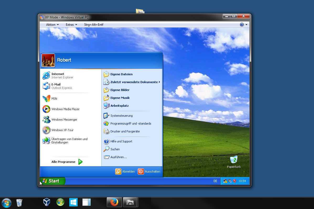 Установка и запуск windows xp в среде windows 7, windows vista или другой операционной системы