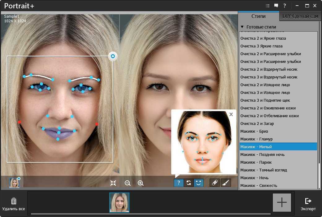 Программа для изменения лица на фото для компьютера