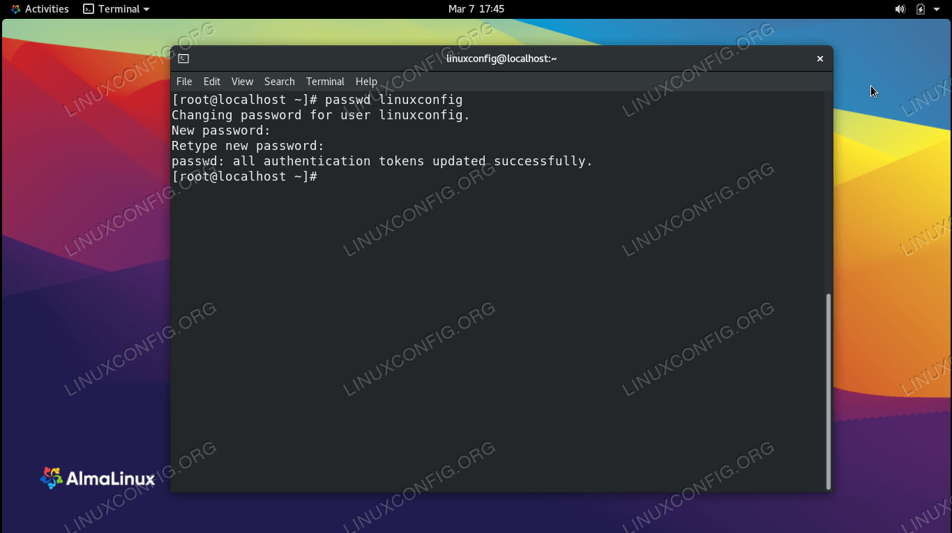 Забытый пароль от учетной записи пользователя: как изменить его в linux mint ubuntu и fedora workstation — linux faq